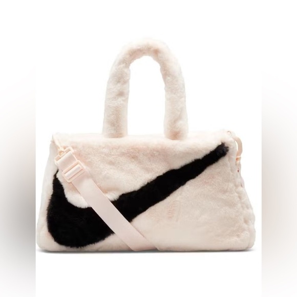 [Nike] EUC Faux Fur Tote - Picture 1 of 12